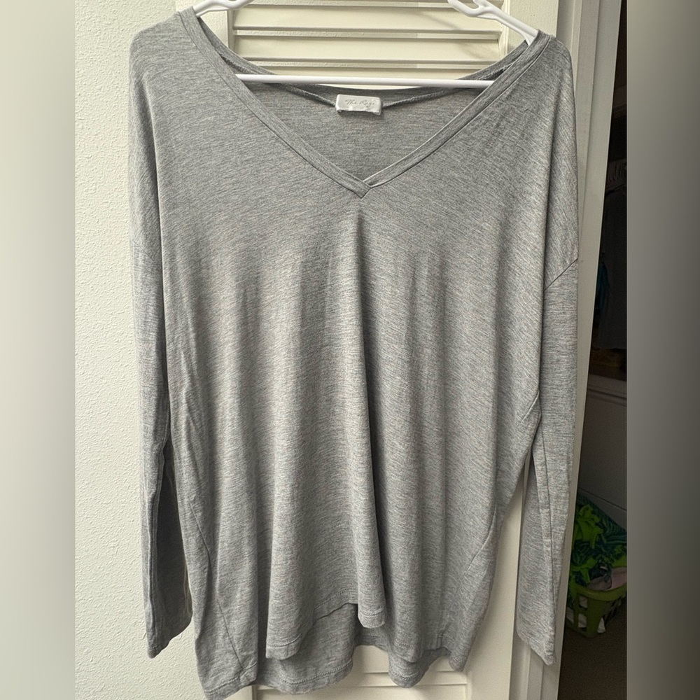 🩶The Rage • gray long sleeve t shirt